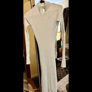 Dion Lee Figure 8 Reversible Dress in Light Blue